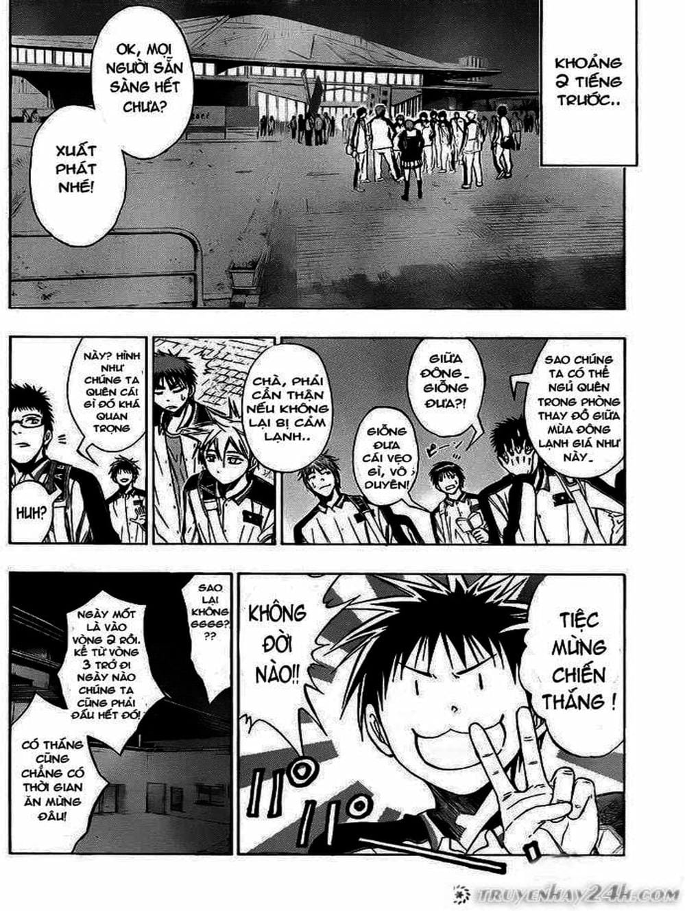 Truyện Tranh Vua Bóng Rổ - Kuroko’s Basketball trang 3