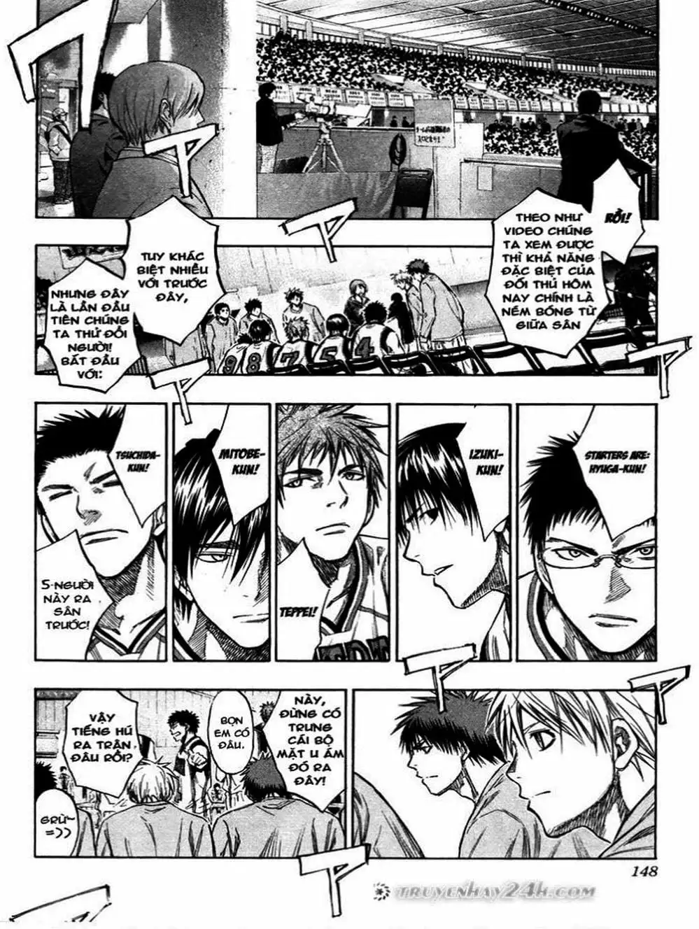 Truyện Tranh Vua Bóng Rổ - Kuroko’s Basketball trang 3