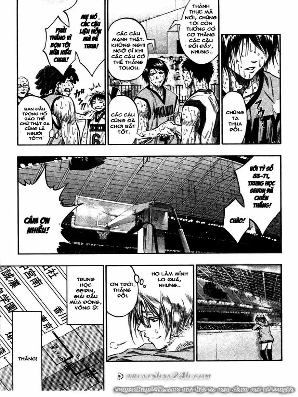 Truyện Tranh Vua Bóng Rổ - Kuroko’s Basketball trang 3