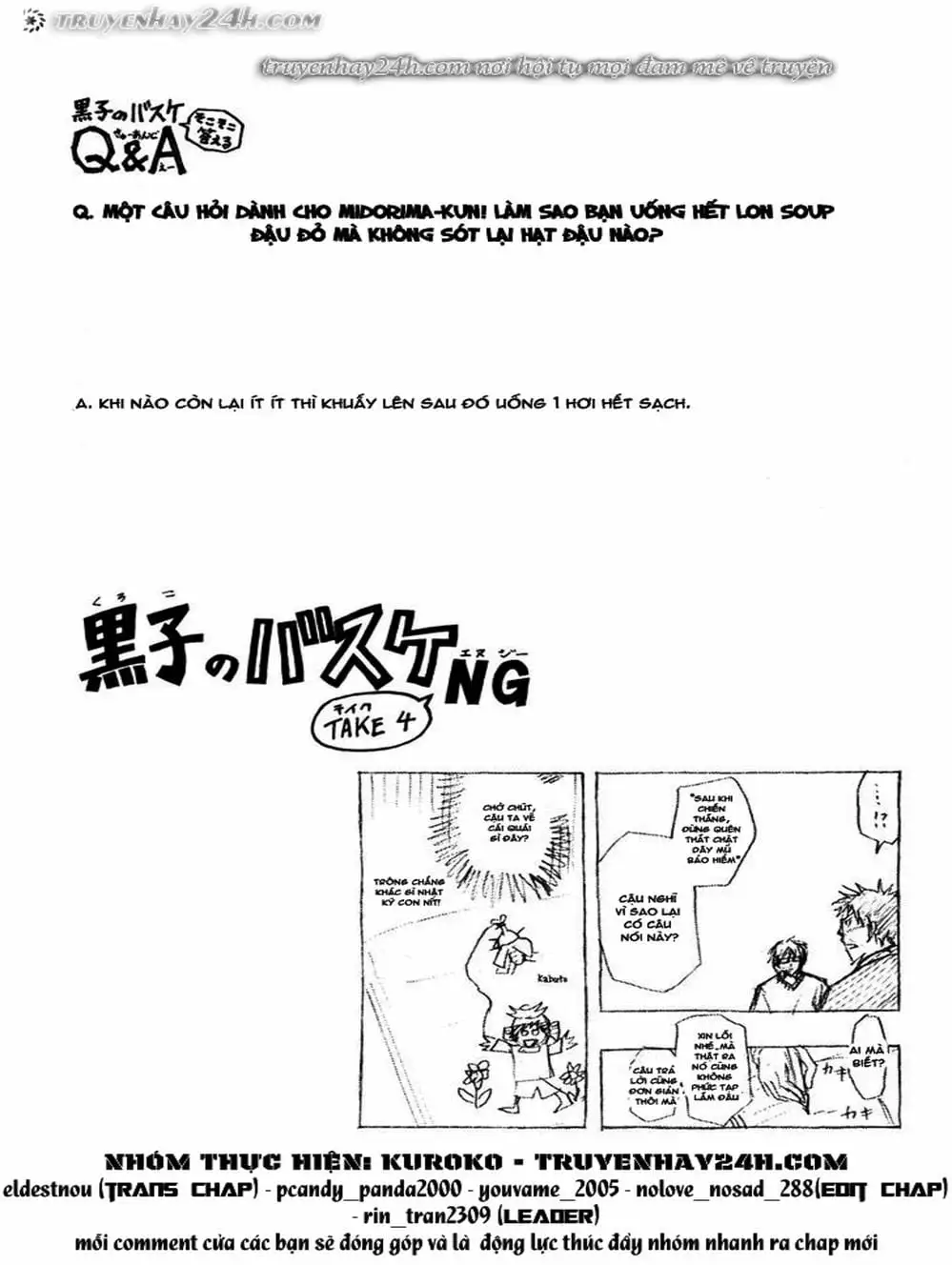 Truyện Tranh Vua Bóng Rổ - Kuroko’s Basketball trang 3