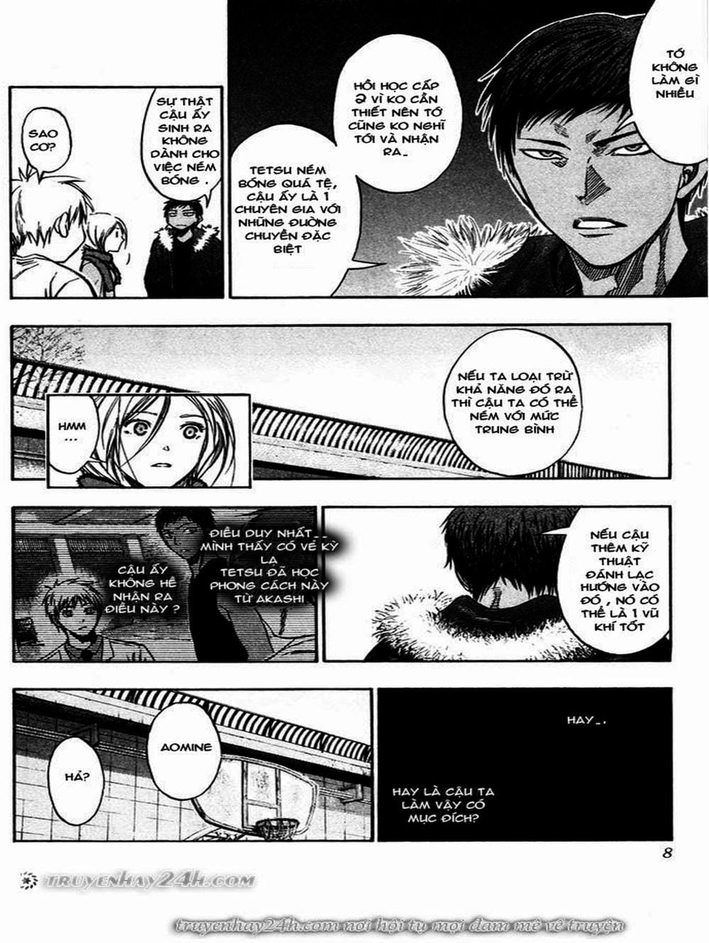 Truyện Tranh Vua Bóng Rổ - Kuroko’s Basketball trang 3