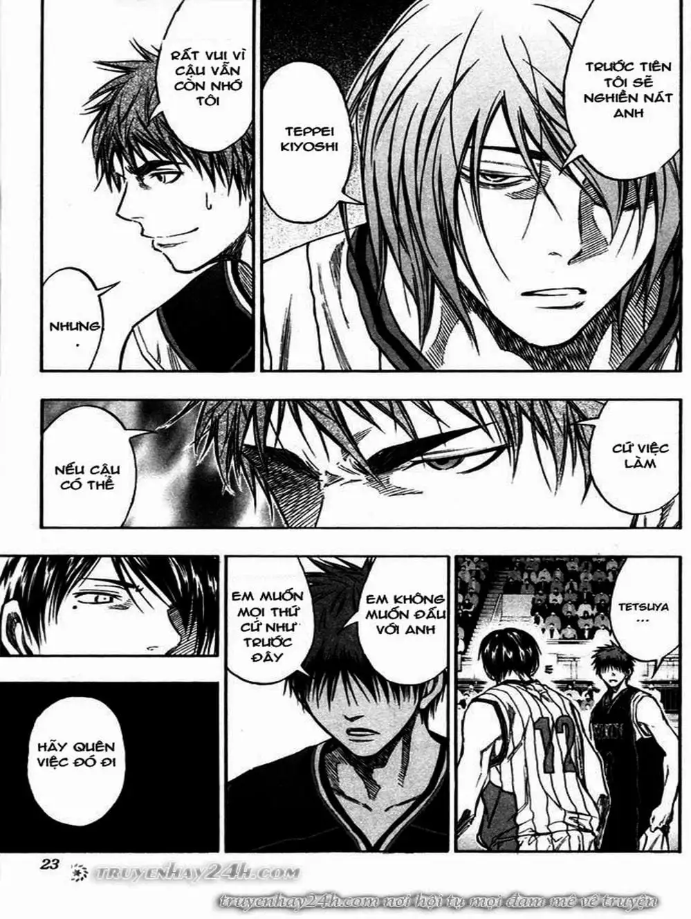 Truyện Tranh Vua Bóng Rổ - Kuroko’s Basketball trang 3