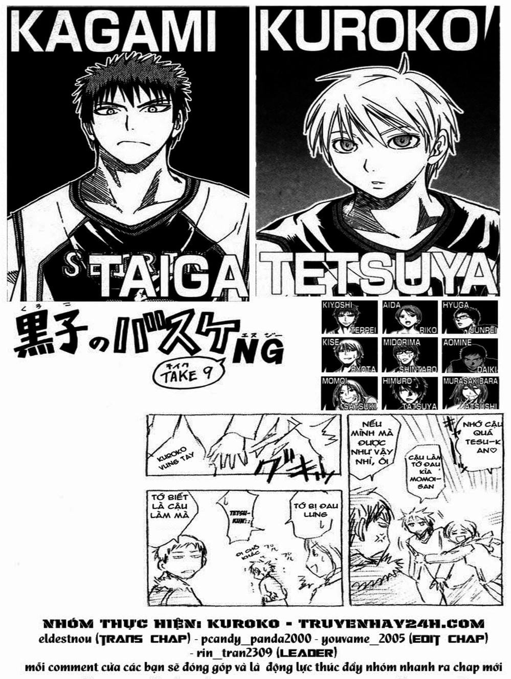 Truyện Tranh Vua Bóng Rổ - Kuroko’s Basketball trang 3