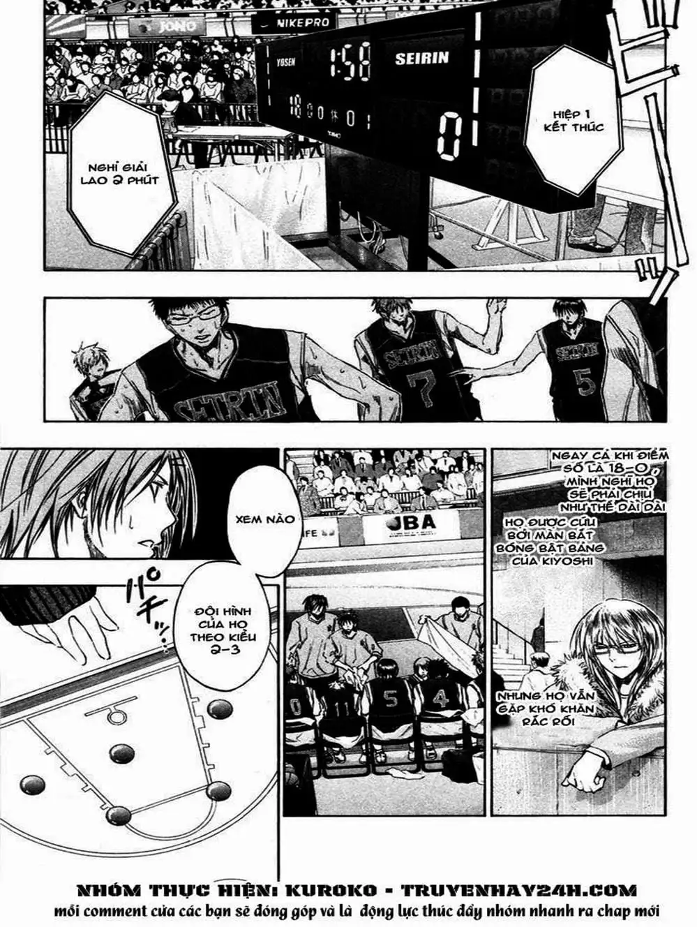 Truyện Tranh Vua Bóng Rổ - Kuroko’s Basketball trang 3