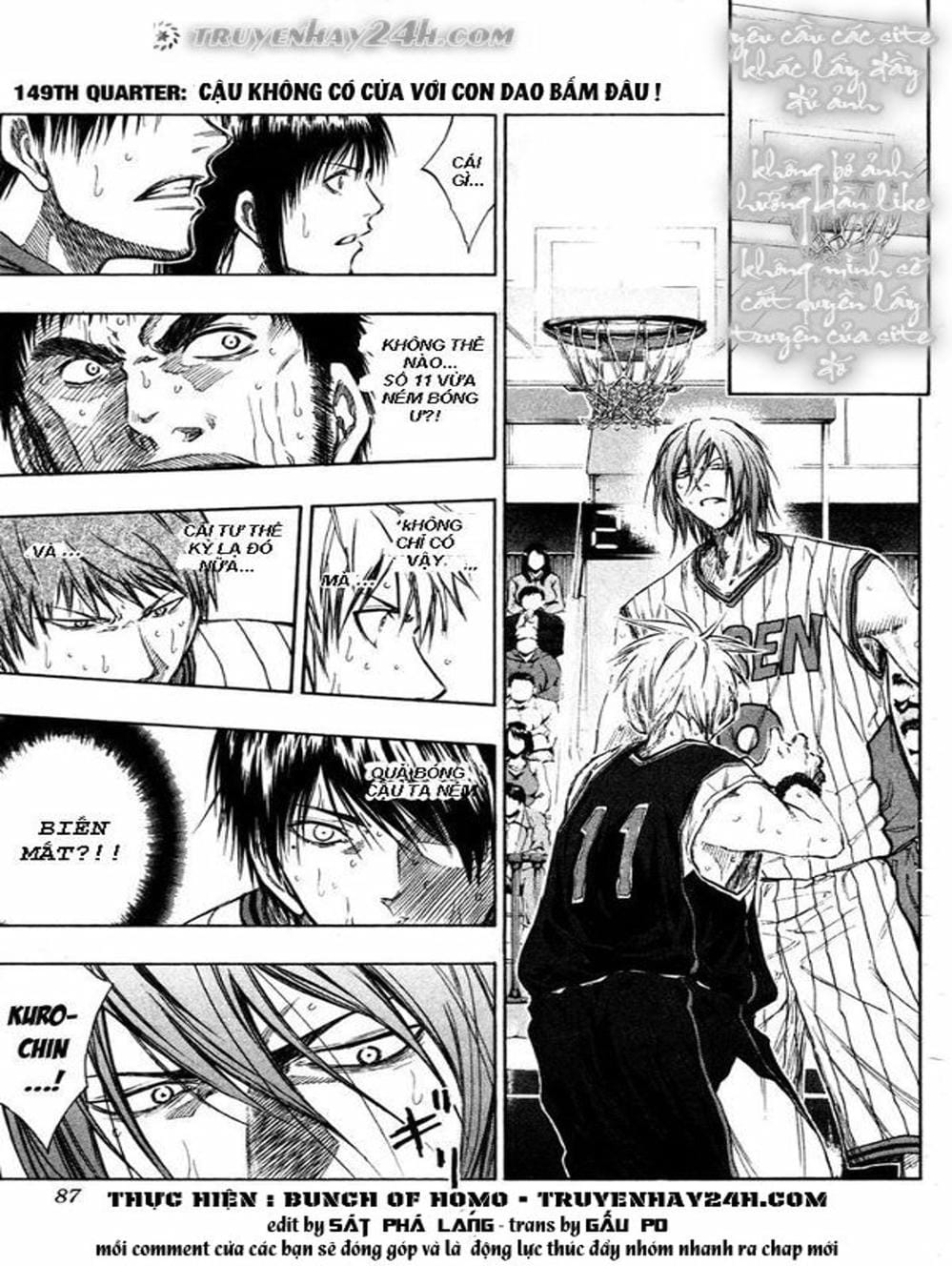 Truyện Tranh Vua Bóng Rổ - Kuroko’s Basketball trang 3