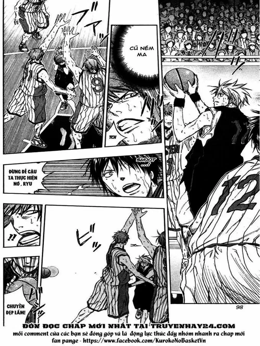 Truyện Tranh Vua Bóng Rổ - Kuroko’s Basketball trang 3