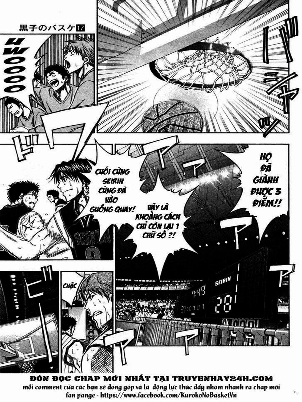 Truyện Tranh Vua Bóng Rổ - Kuroko’s Basketball trang 3