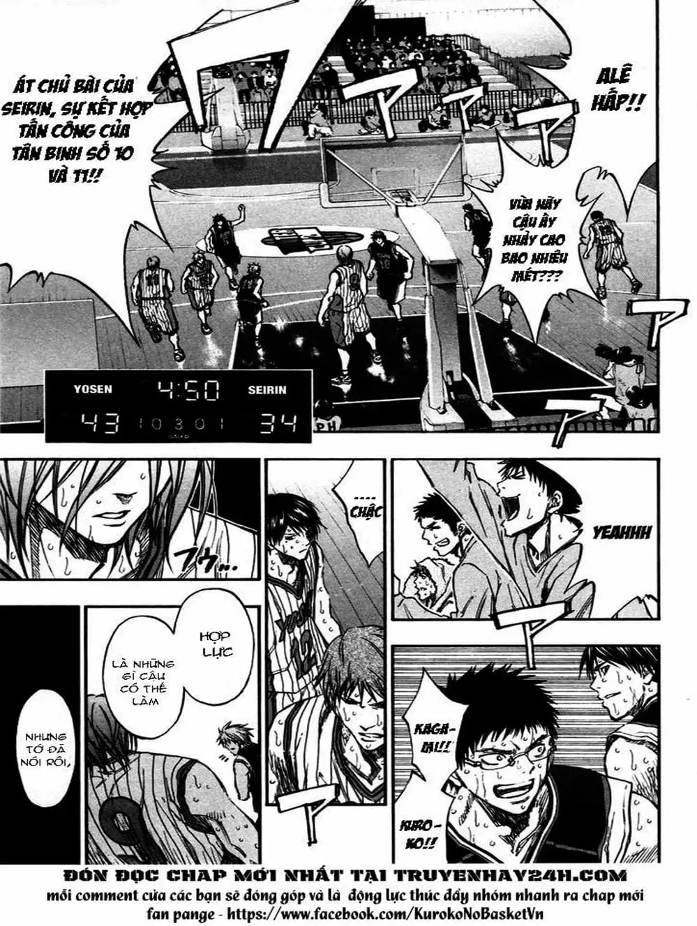 Truyện Tranh Vua Bóng Rổ - Kuroko’s Basketball trang 3