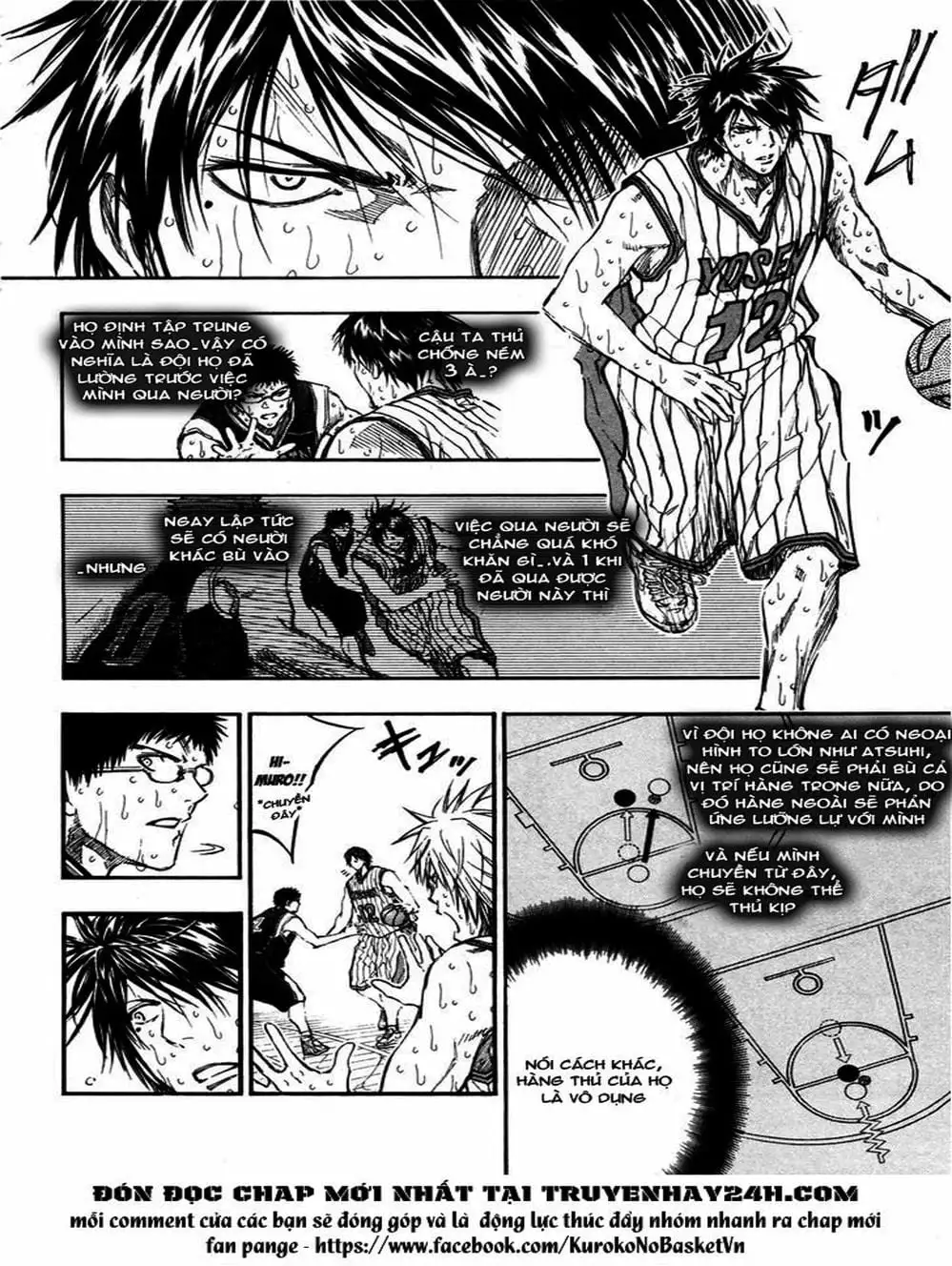 Truyện Tranh Vua Bóng Rổ - Kuroko’s Basketball trang 3