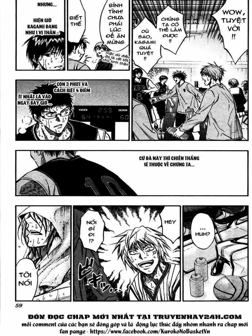 Truyện Tranh Vua Bóng Rổ - Kuroko’s Basketball trang 3