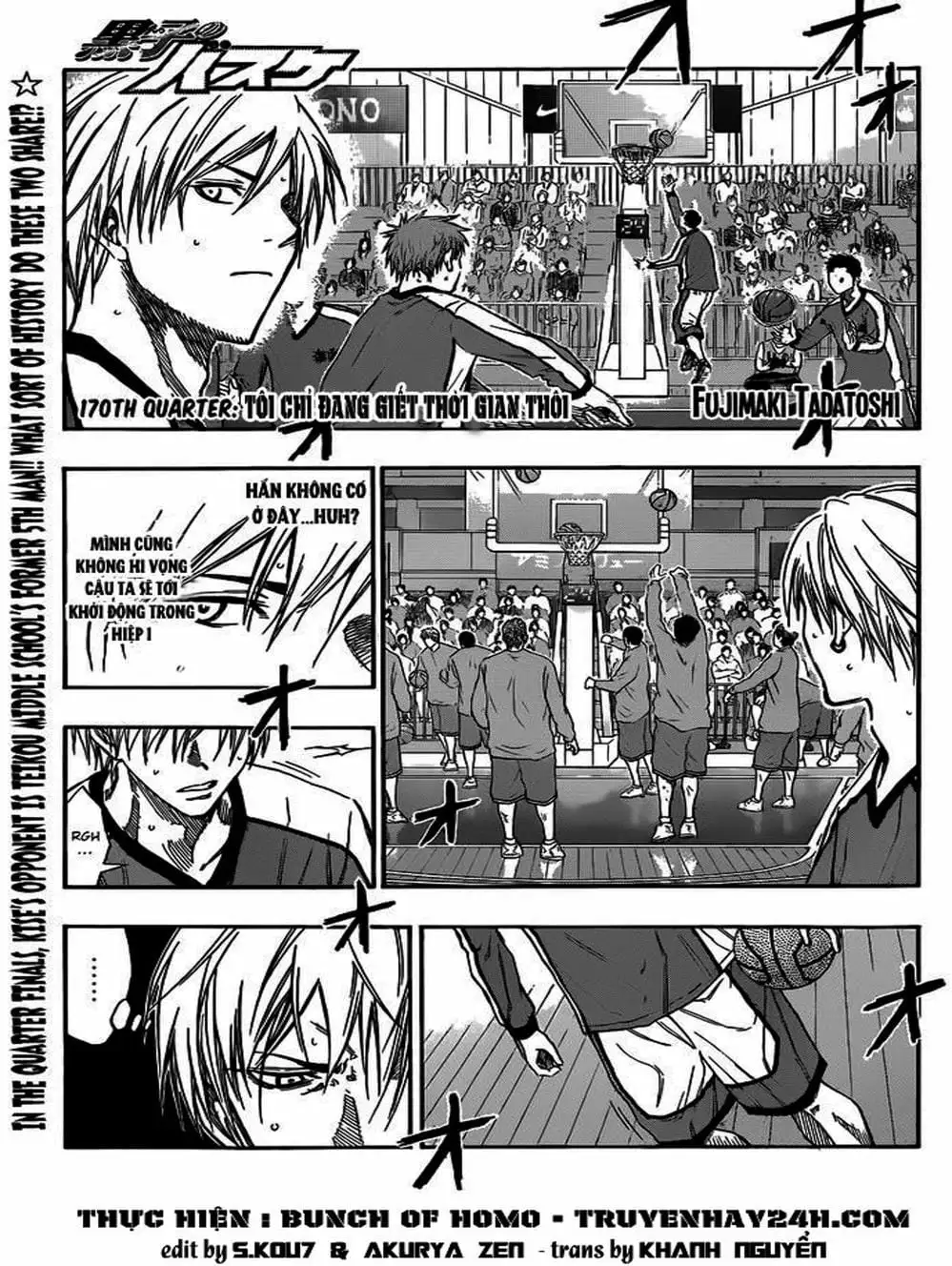 Truyện Tranh Vua Bóng Rổ - Kuroko’s Basketball trang 3