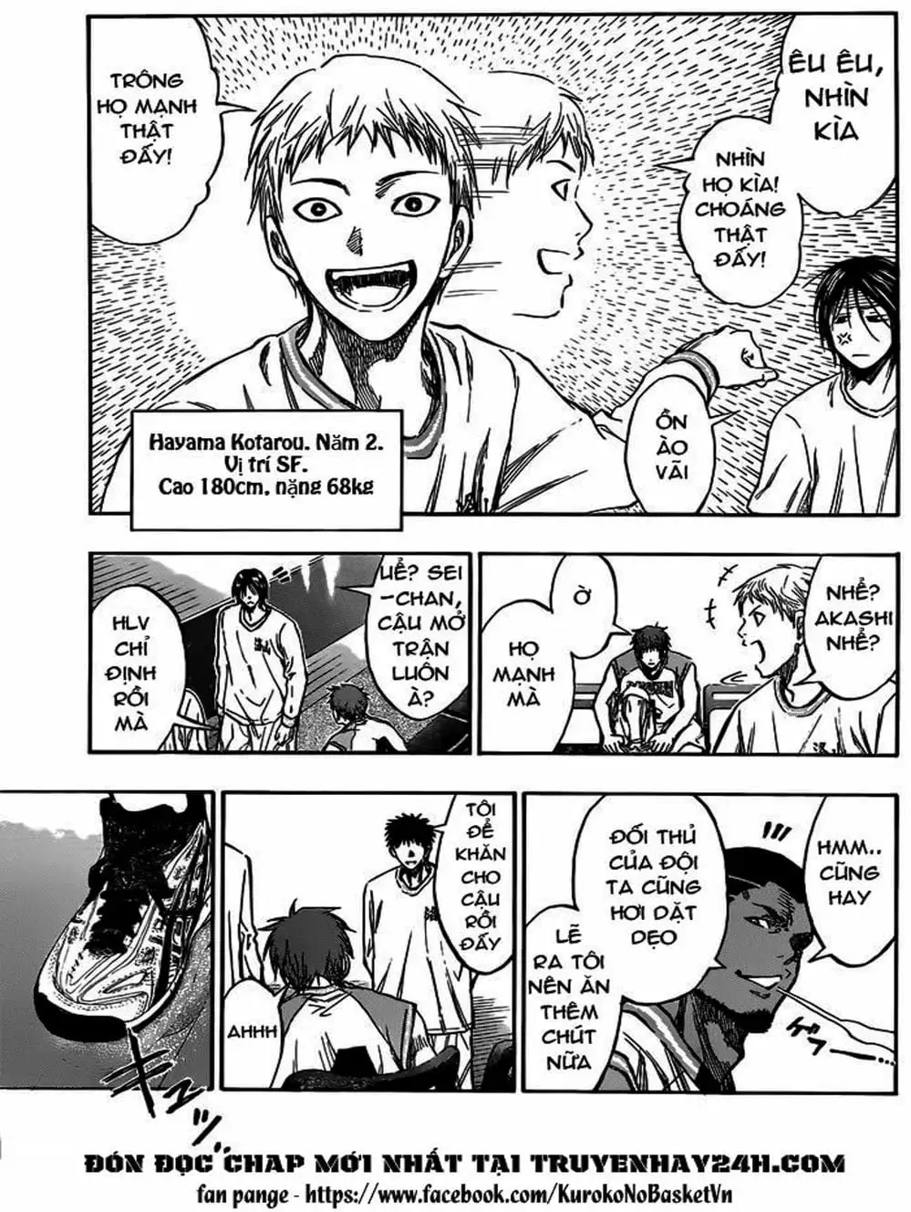 Truyện Tranh Vua Bóng Rổ - Kuroko’s Basketball trang 3