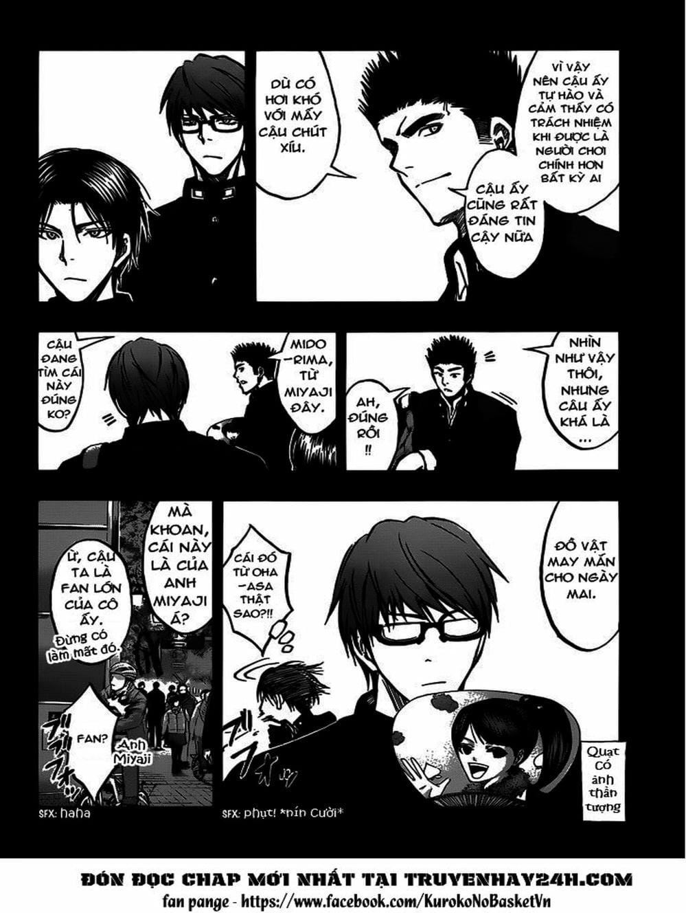 Truyện Tranh Vua Bóng Rổ - Kuroko’s Basketball trang 3