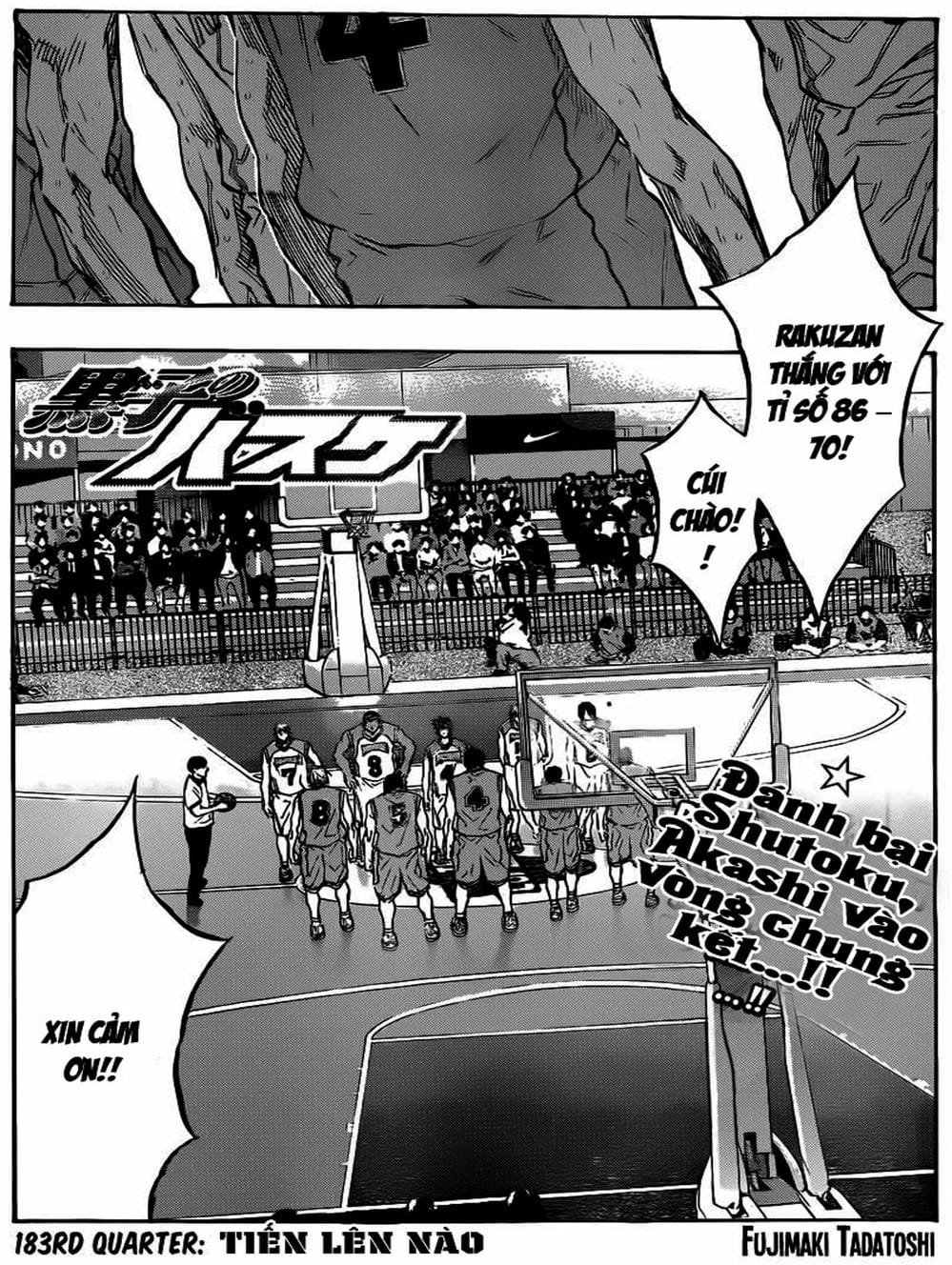 Truyện Tranh Vua Bóng Rổ - Kuroko’s Basketball trang 3