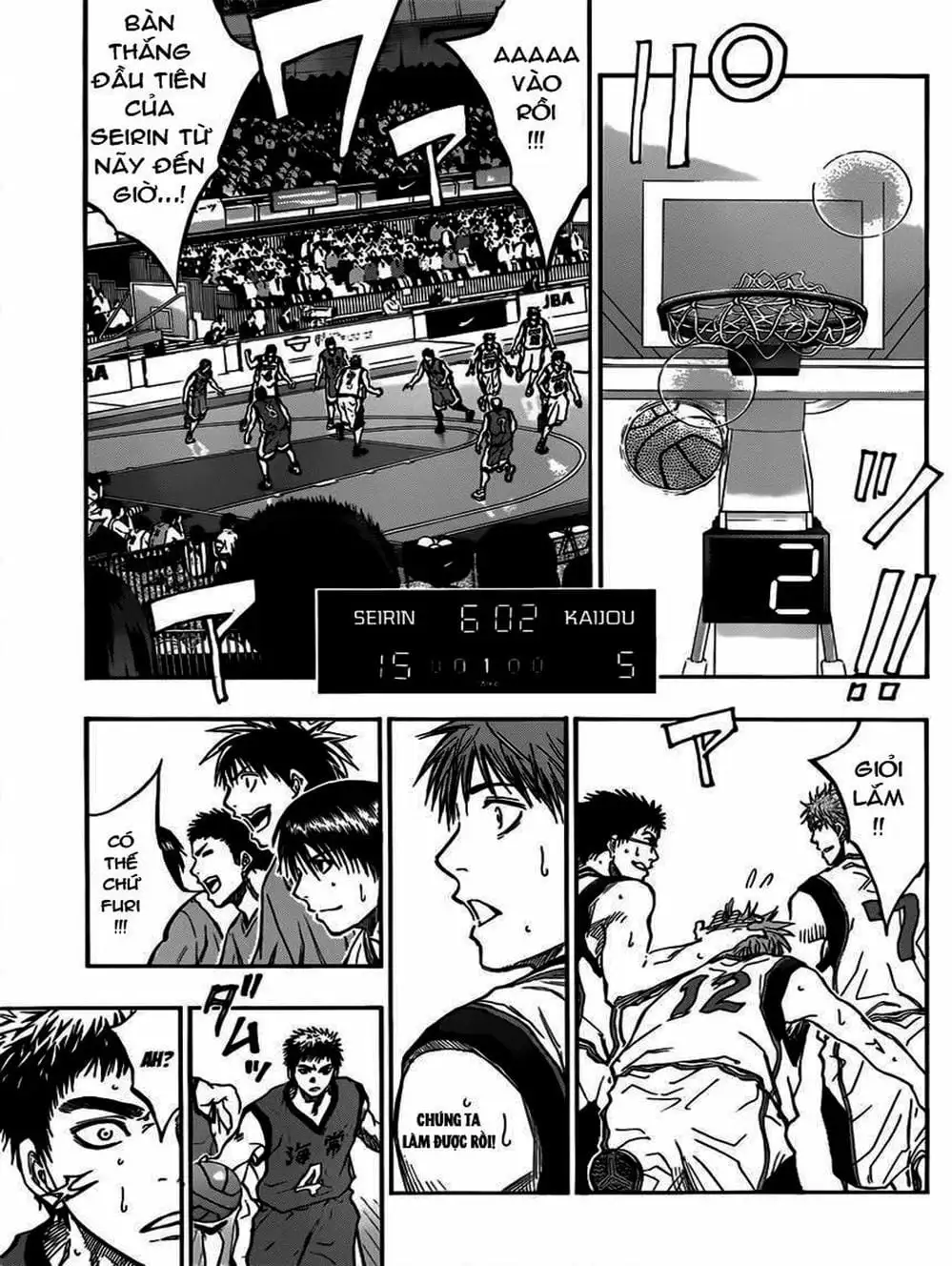 Truyện Tranh Vua Bóng Rổ - Kuroko’s Basketball trang 3