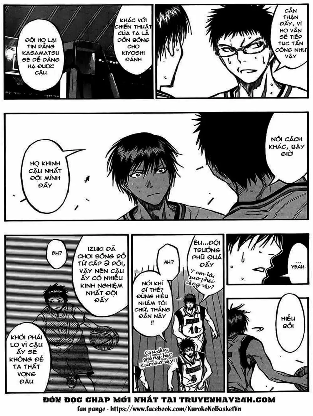 Truyện Tranh Vua Bóng Rổ - Kuroko’s Basketball trang 3