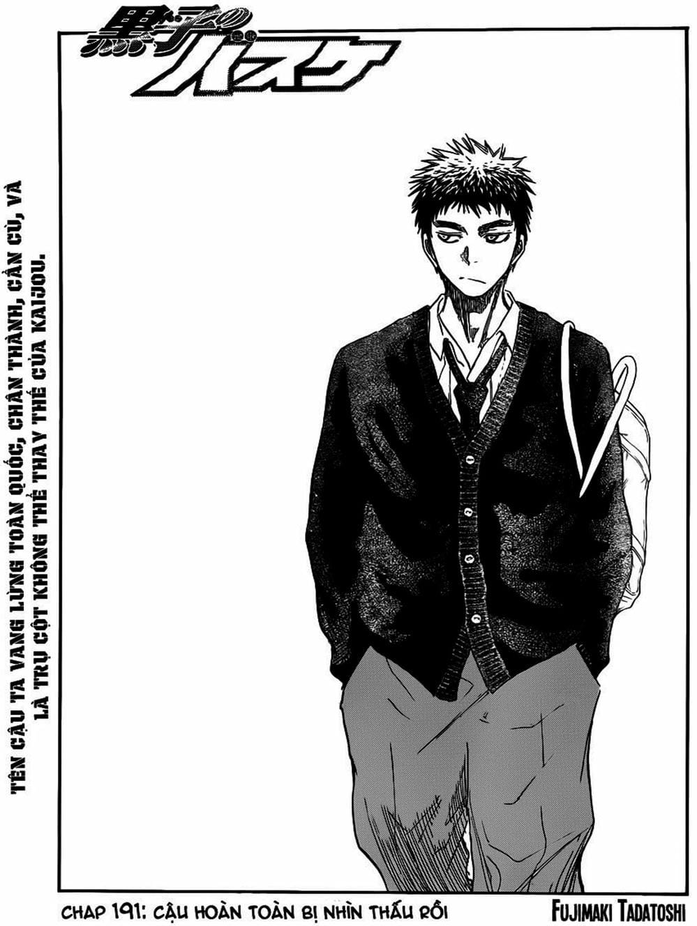 Truyện Tranh Vua Bóng Rổ - Kuroko’s Basketball trang 3