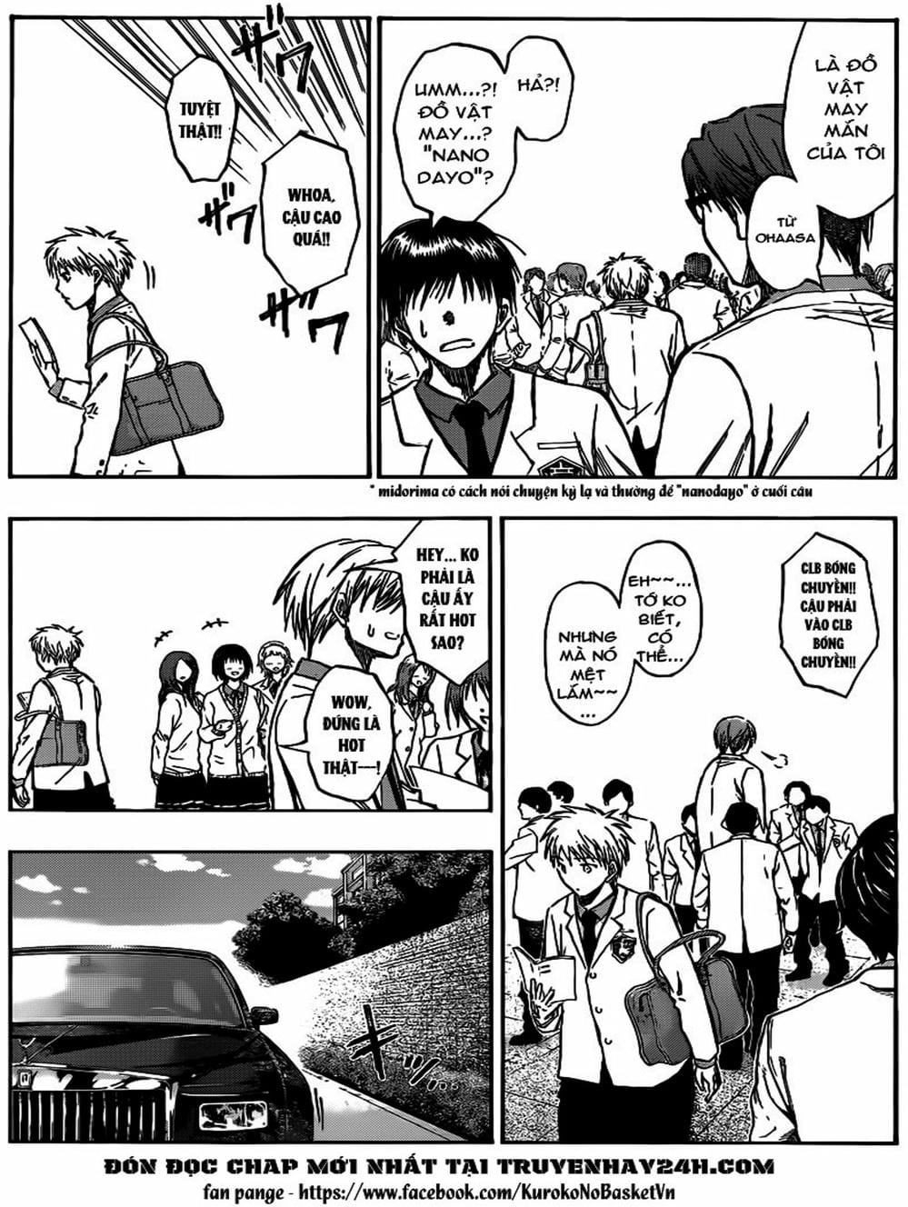 Truyện Tranh Vua Bóng Rổ - Kuroko’s Basketball trang 3