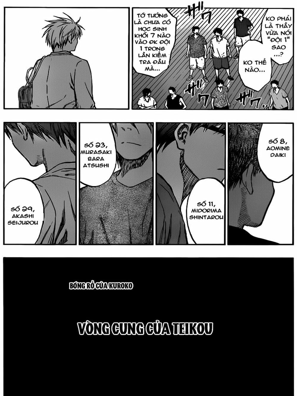 Truyện Tranh Vua Bóng Rổ - Kuroko’s Basketball trang 3