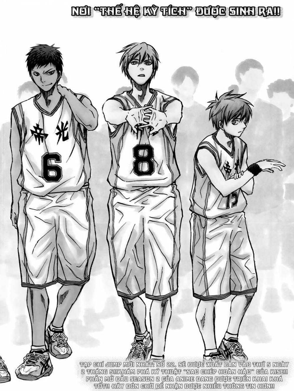 Truyện Tranh Vua Bóng Rổ - Kuroko’s Basketball trang 3