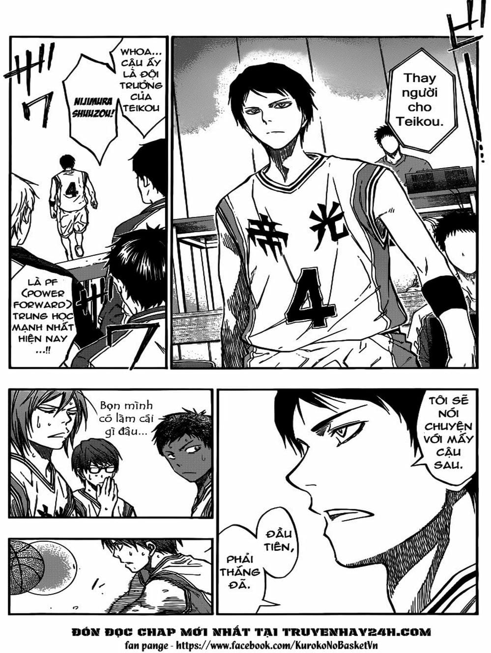 Truyện Tranh Vua Bóng Rổ - Kuroko’s Basketball trang 3