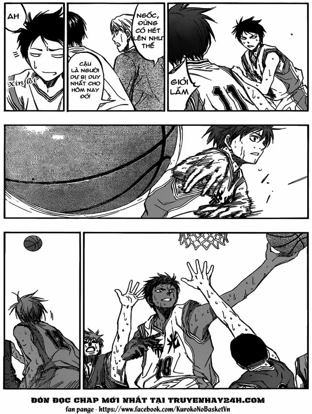 Truyện Tranh Vua Bóng Rổ - Kuroko’s Basketball trang 3