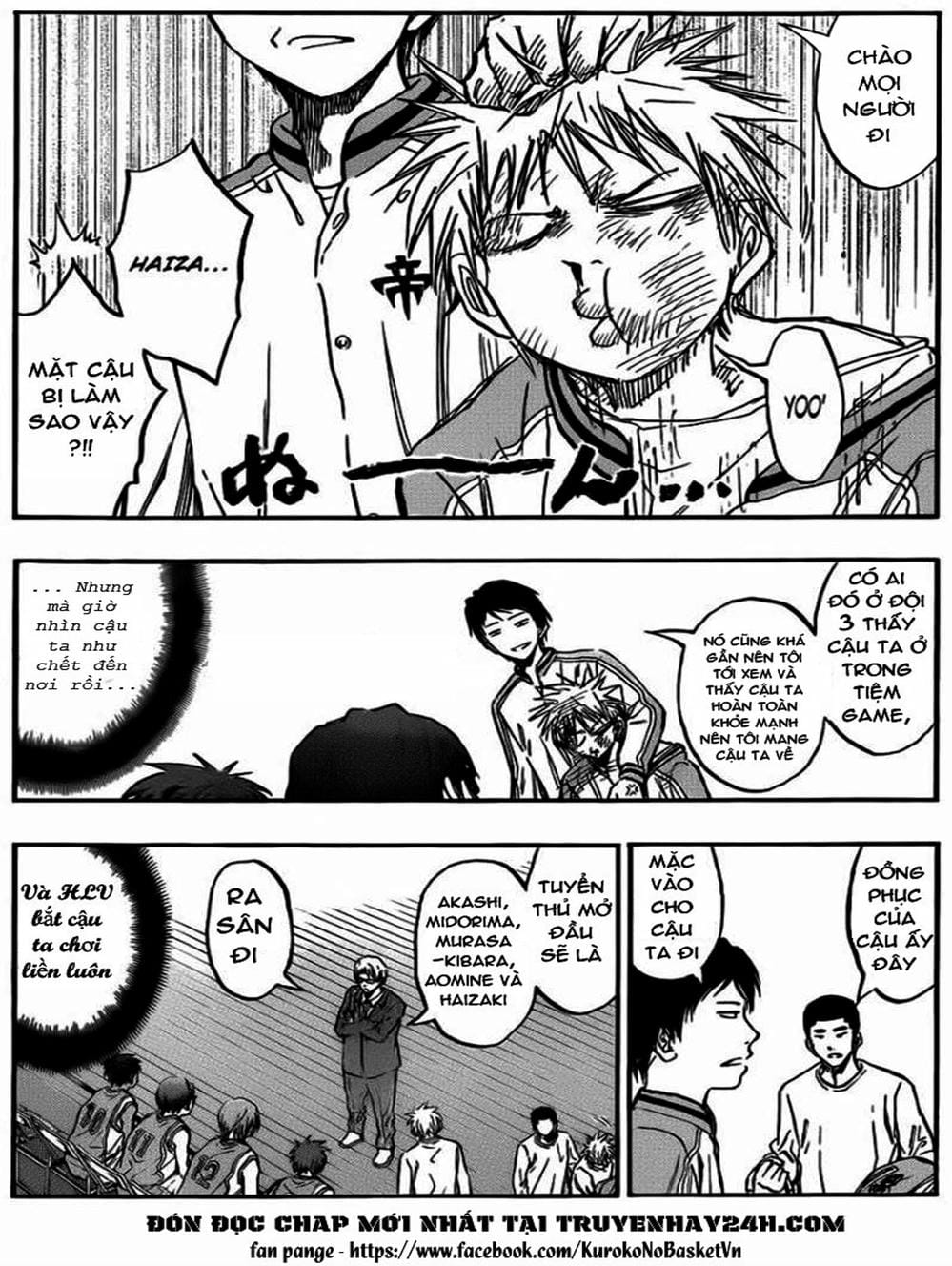 Truyện Tranh Vua Bóng Rổ - Kuroko’s Basketball trang 3