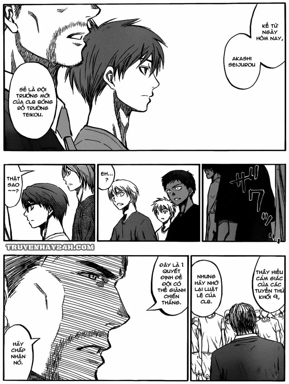 Truyện Tranh Vua Bóng Rổ - Kuroko’s Basketball trang 3