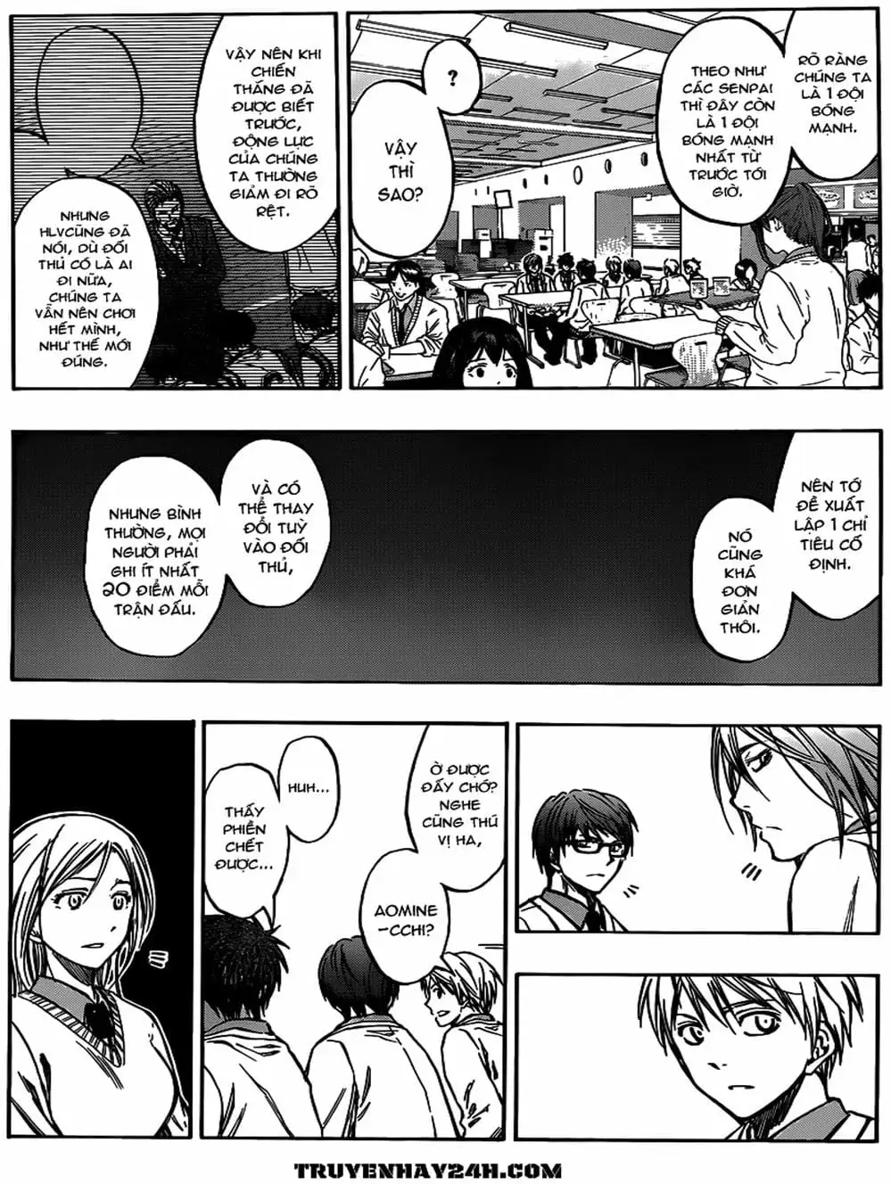Truyện Tranh Vua Bóng Rổ - Kuroko’s Basketball trang 3