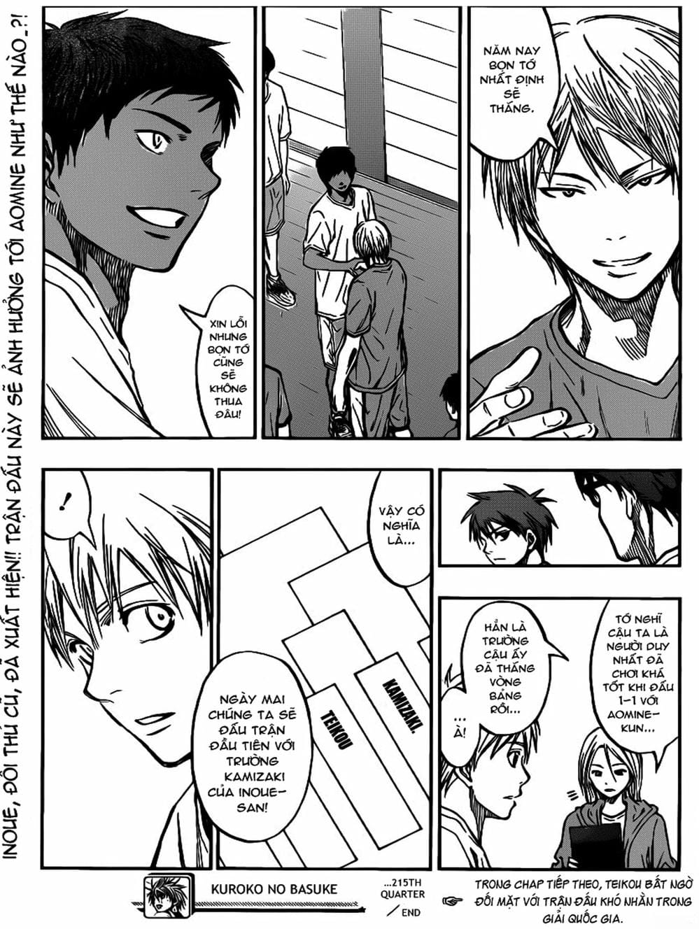 Truyện Tranh Vua Bóng Rổ - Kuroko’s Basketball trang 3