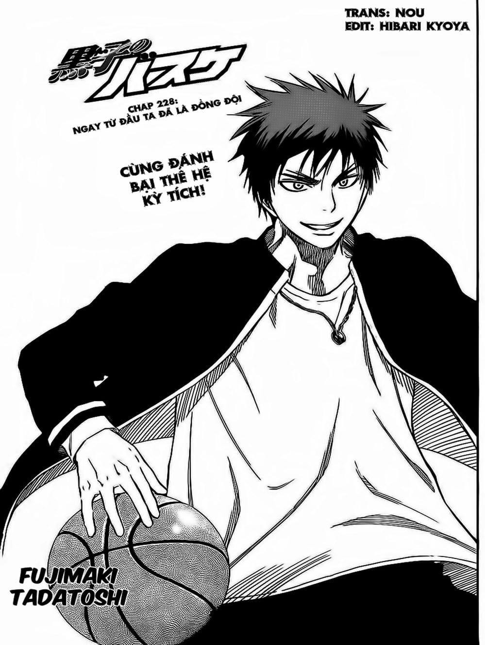 Truyện Tranh Vua Bóng Rổ - Kuroko’s Basketball trang 3