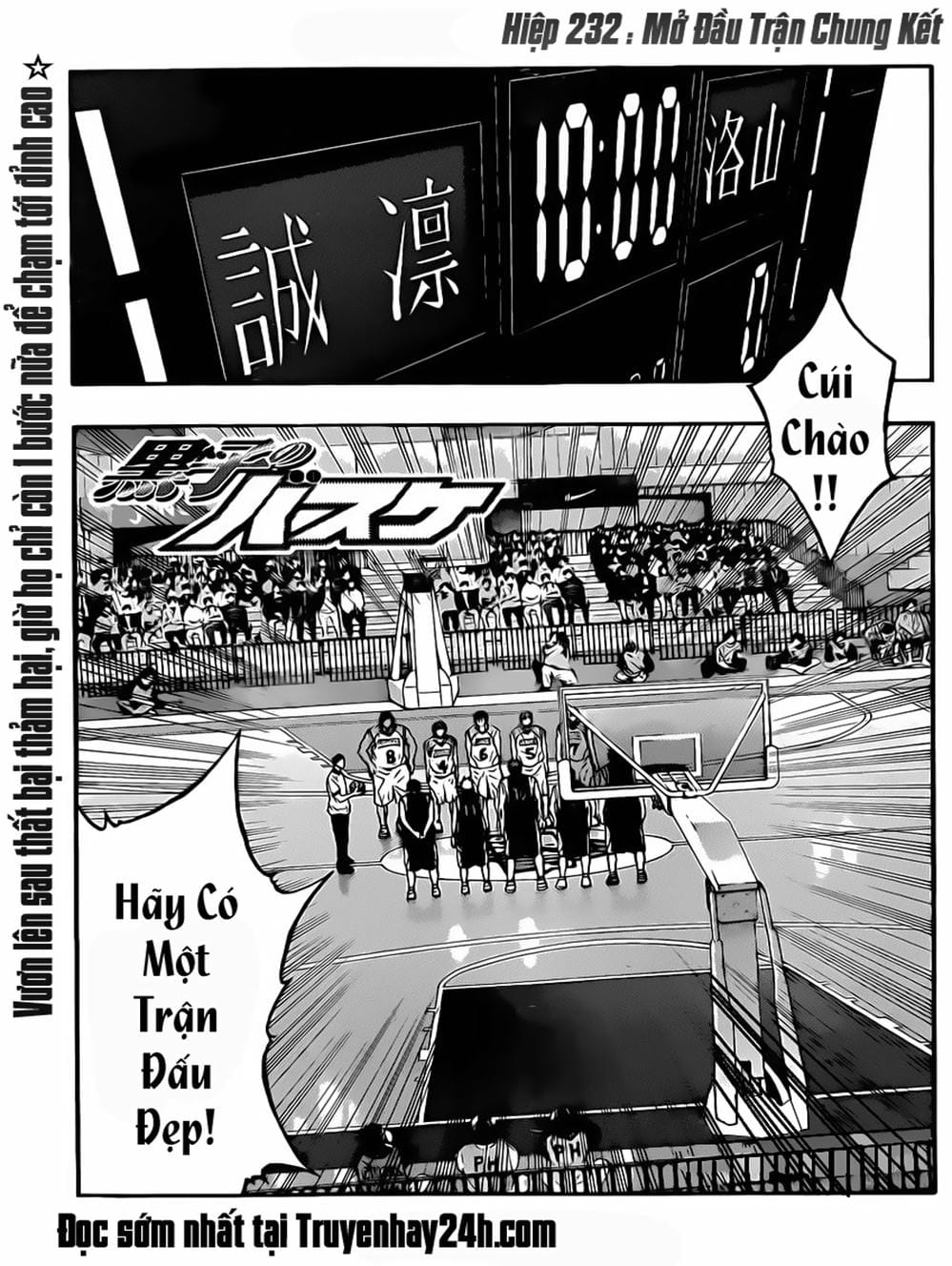 Truyện Tranh Vua Bóng Rổ - Kuroko’s Basketball trang 3