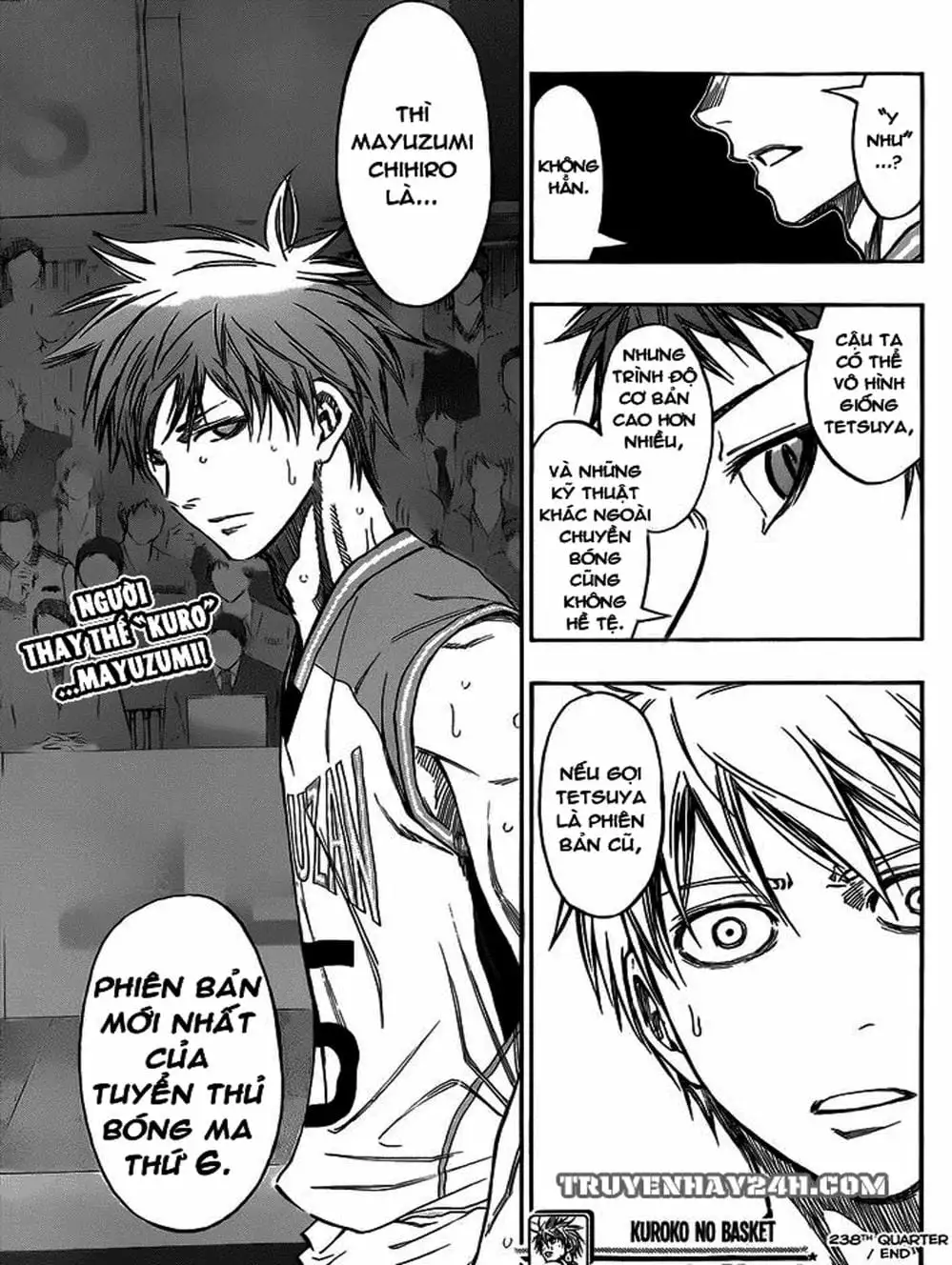 Truyện Tranh Vua Bóng Rổ - Kuroko’s Basketball trang 3
