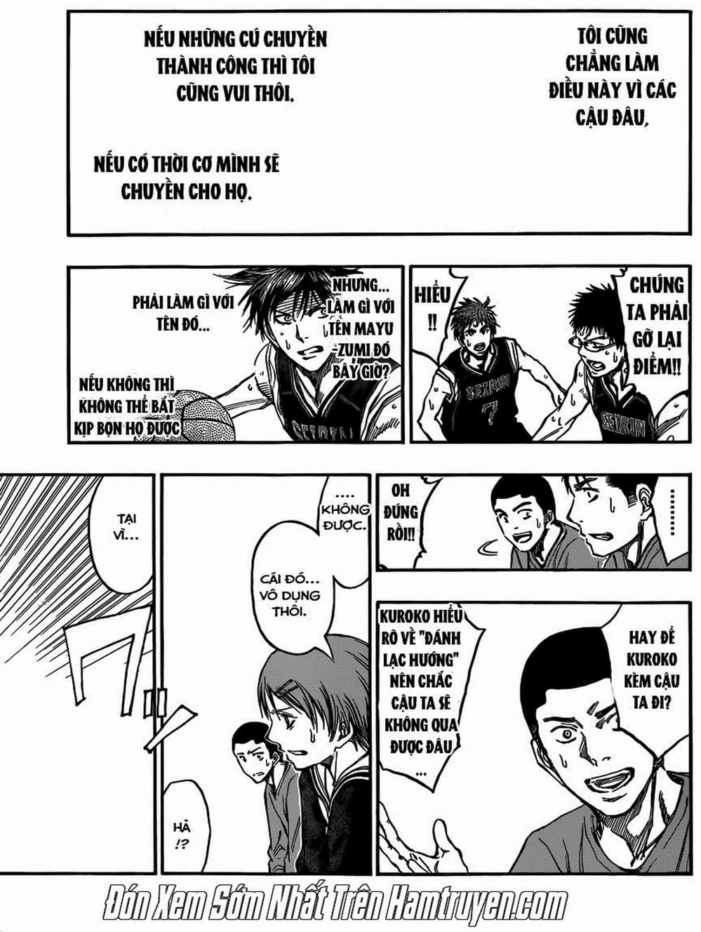 Truyện Tranh Vua Bóng Rổ - Kuroko’s Basketball trang 3