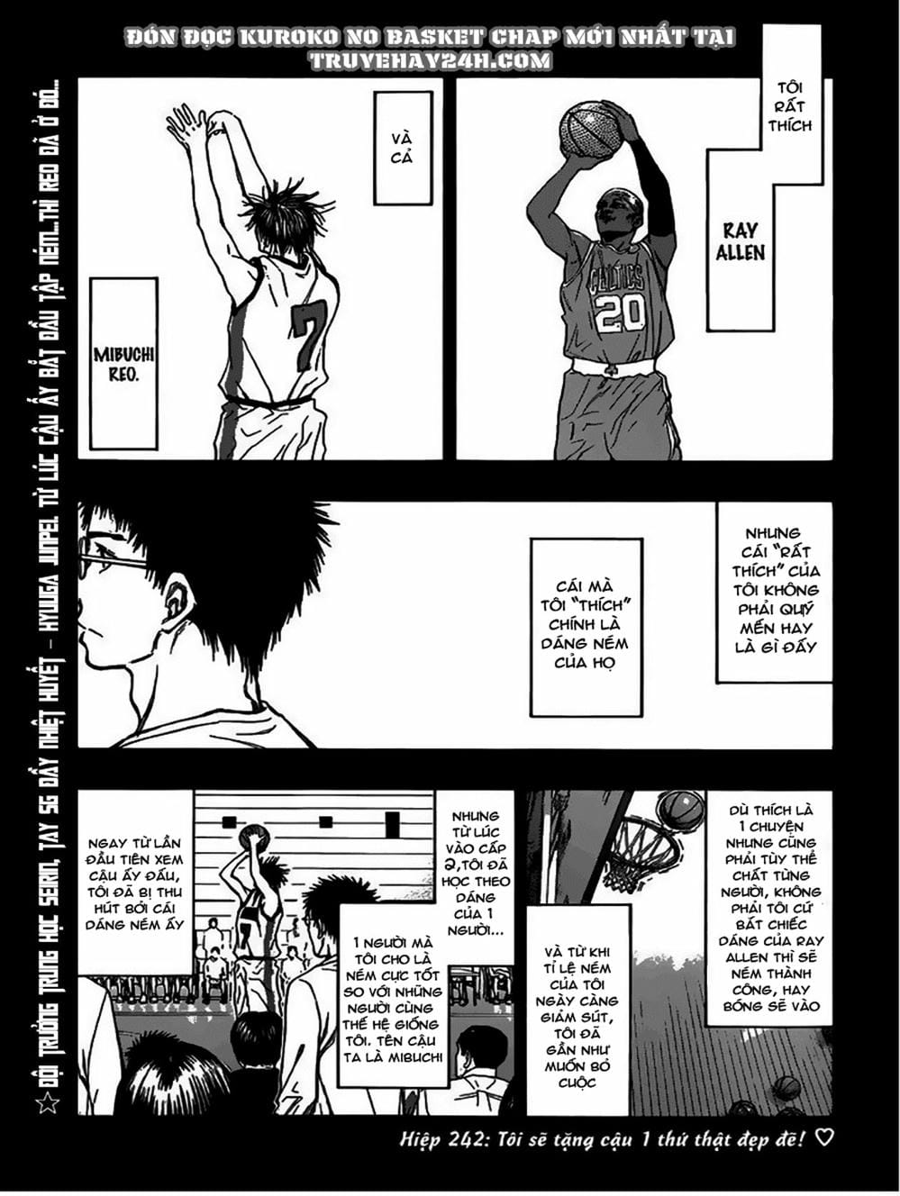 Truyện Tranh Vua Bóng Rổ - Kuroko’s Basketball trang 3