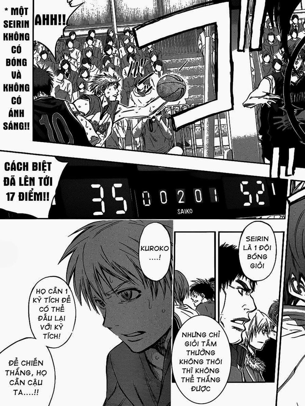 Truyện Tranh Vua Bóng Rổ - Kuroko’s Basketball trang 3