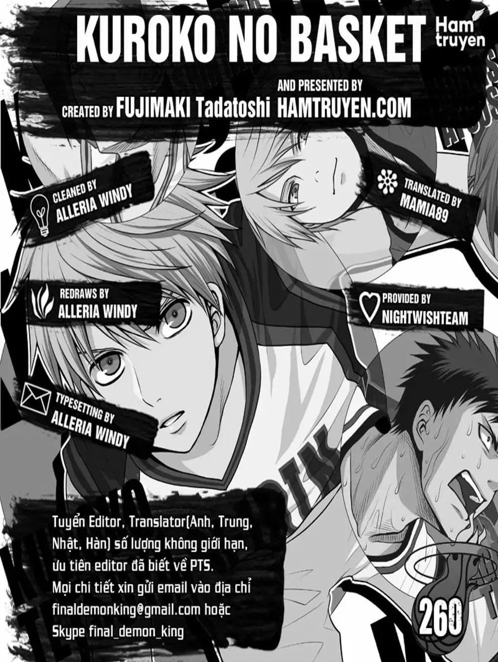 Truyện Tranh Vua Bóng Rổ - Kuroko’s Basketball trang 3