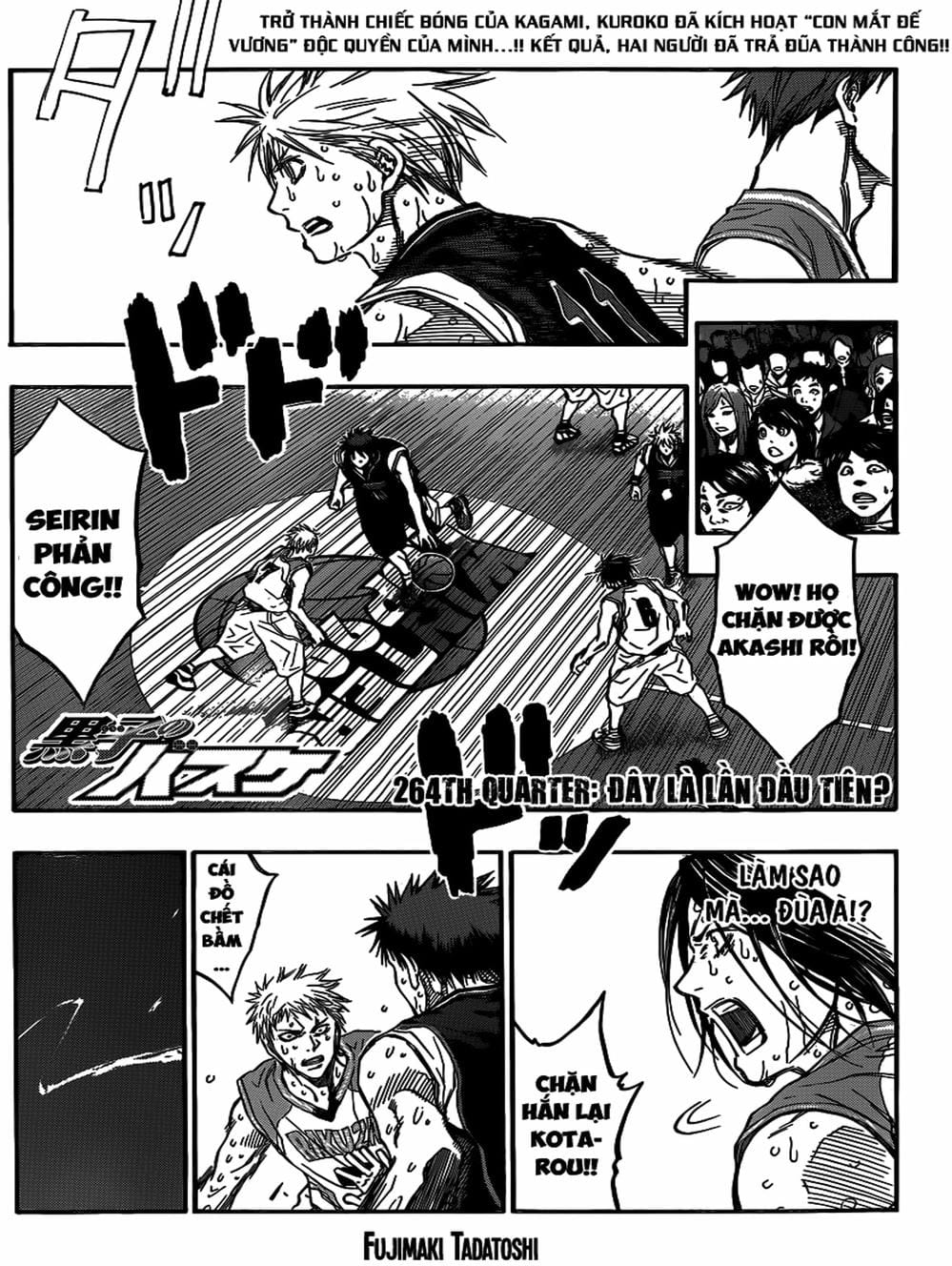 Truyện Tranh Vua Bóng Rổ - Kuroko’s Basketball trang 3