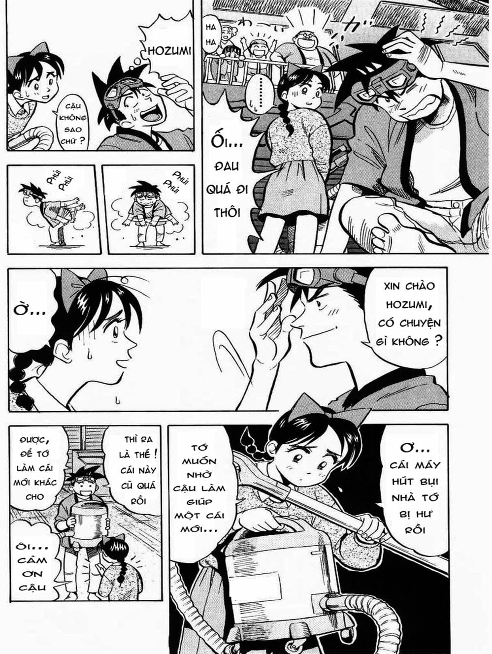 Truyện Tranh Vua Sáng Chế - Jibaku Kun trang 5