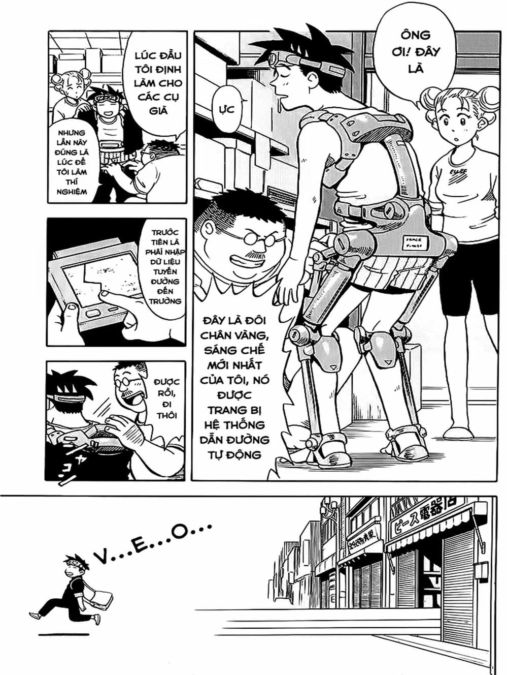 Truyện Tranh Vua Sáng Chế - Jibaku Kun trang 5