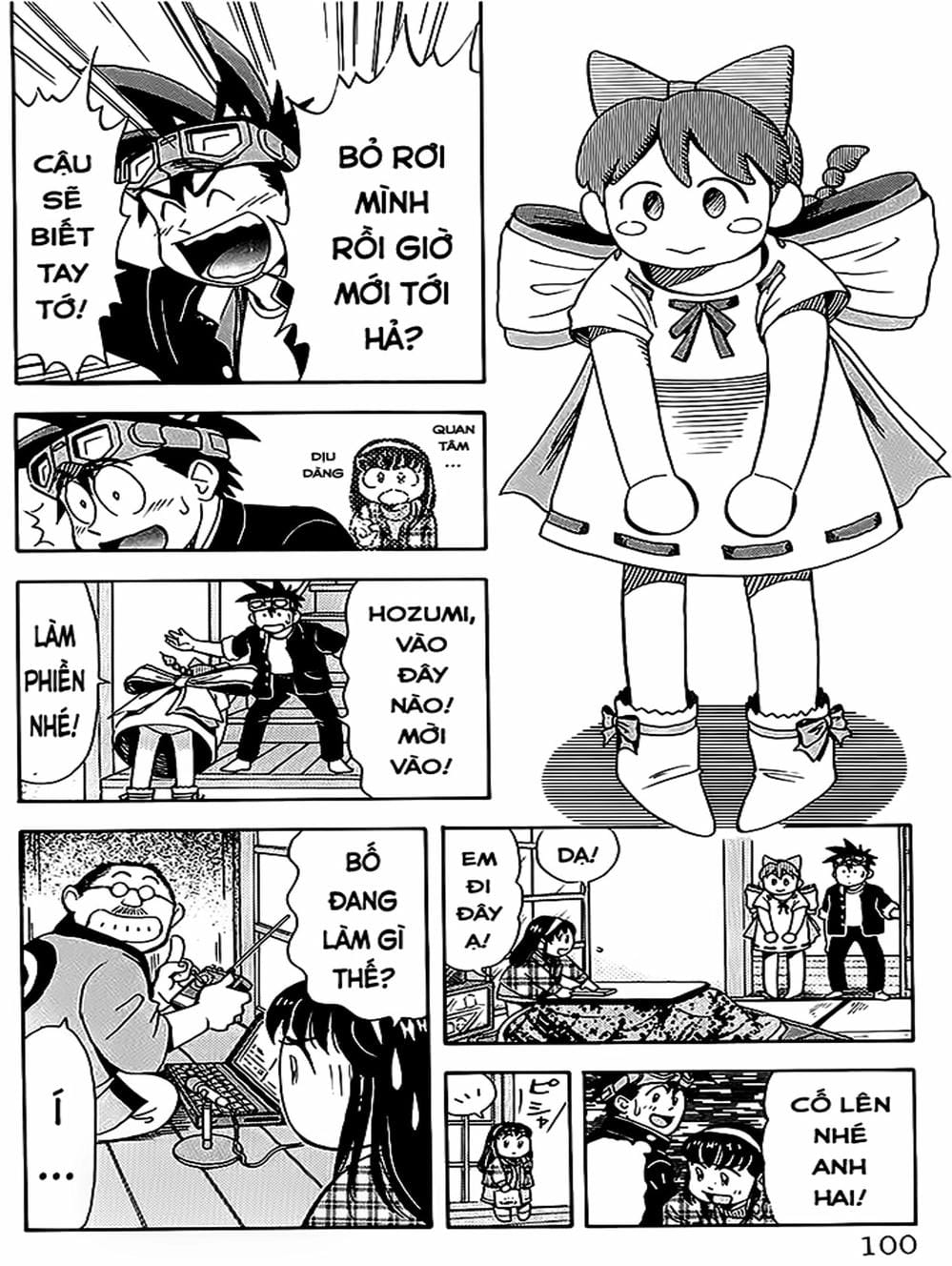 Truyện Tranh Vua Sáng Chế - Jibaku Kun trang 5