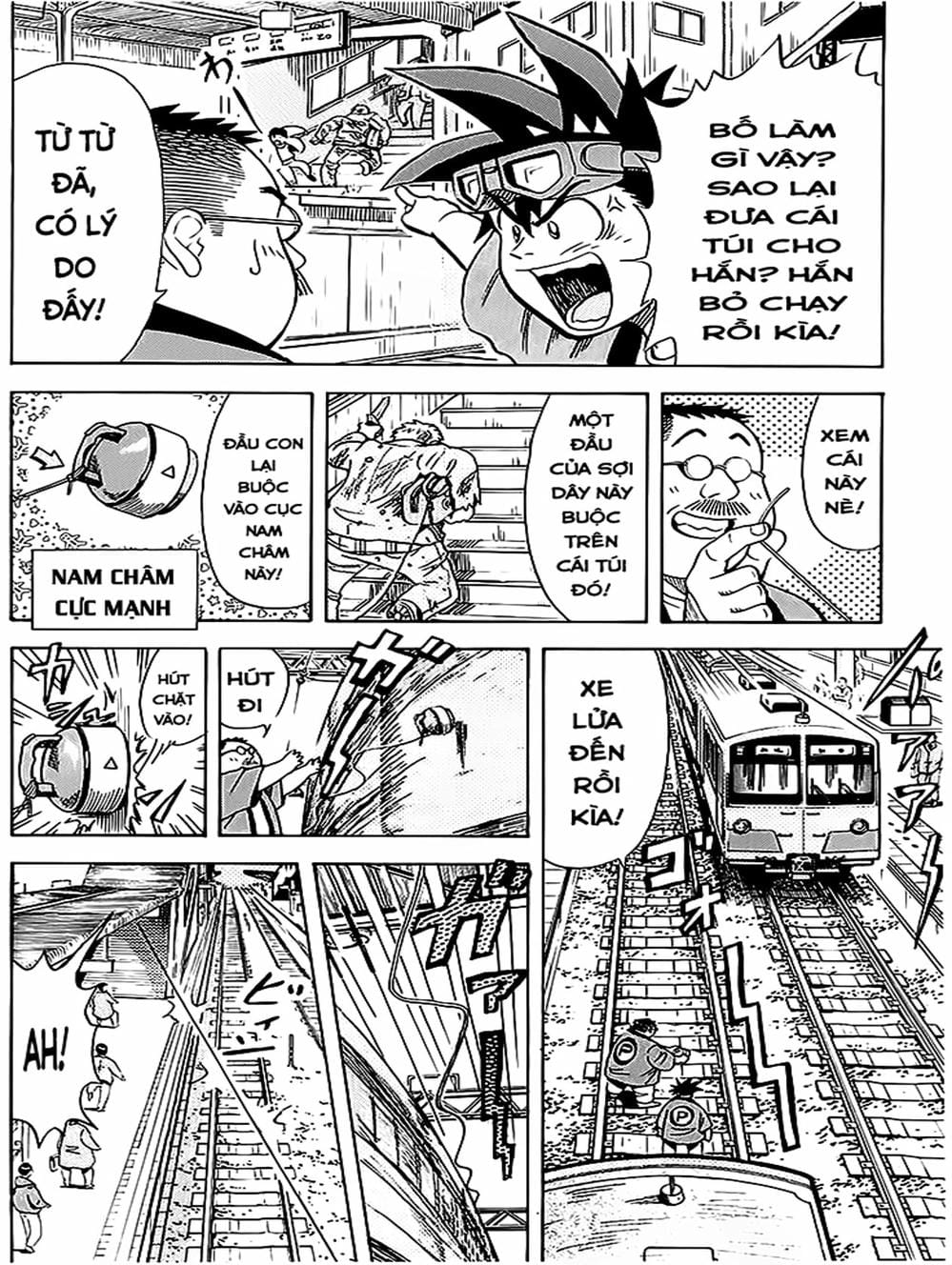 Truyện Tranh Vua Sáng Chế - Jibaku Kun trang 5