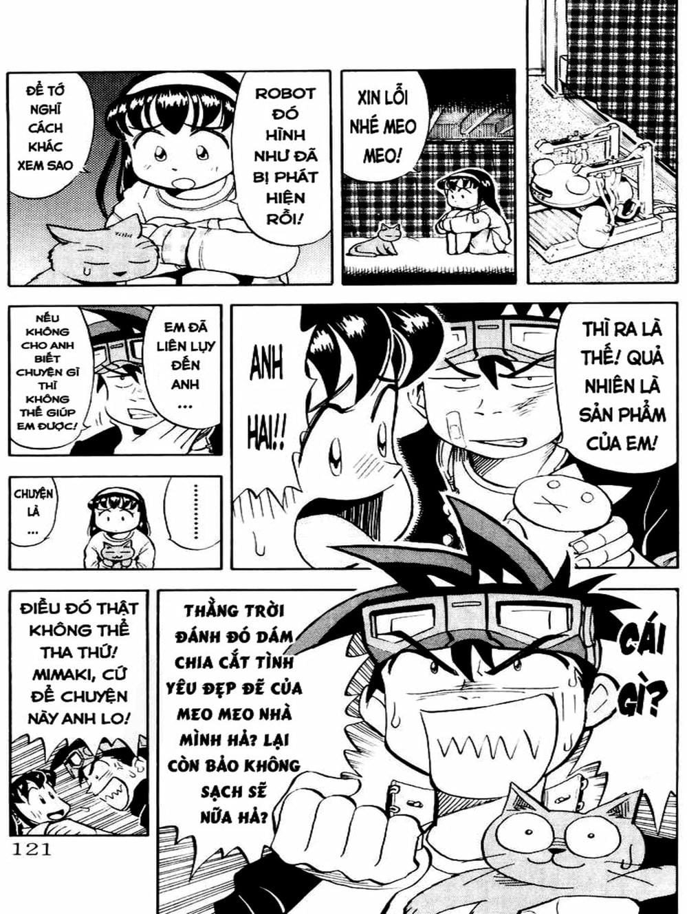 Truyện Tranh Vua Sáng Chế - Jibaku Kun trang 5