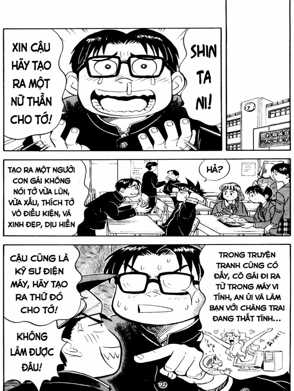 Truyện Tranh Vua Sáng Chế - Jibaku Kun trang 5