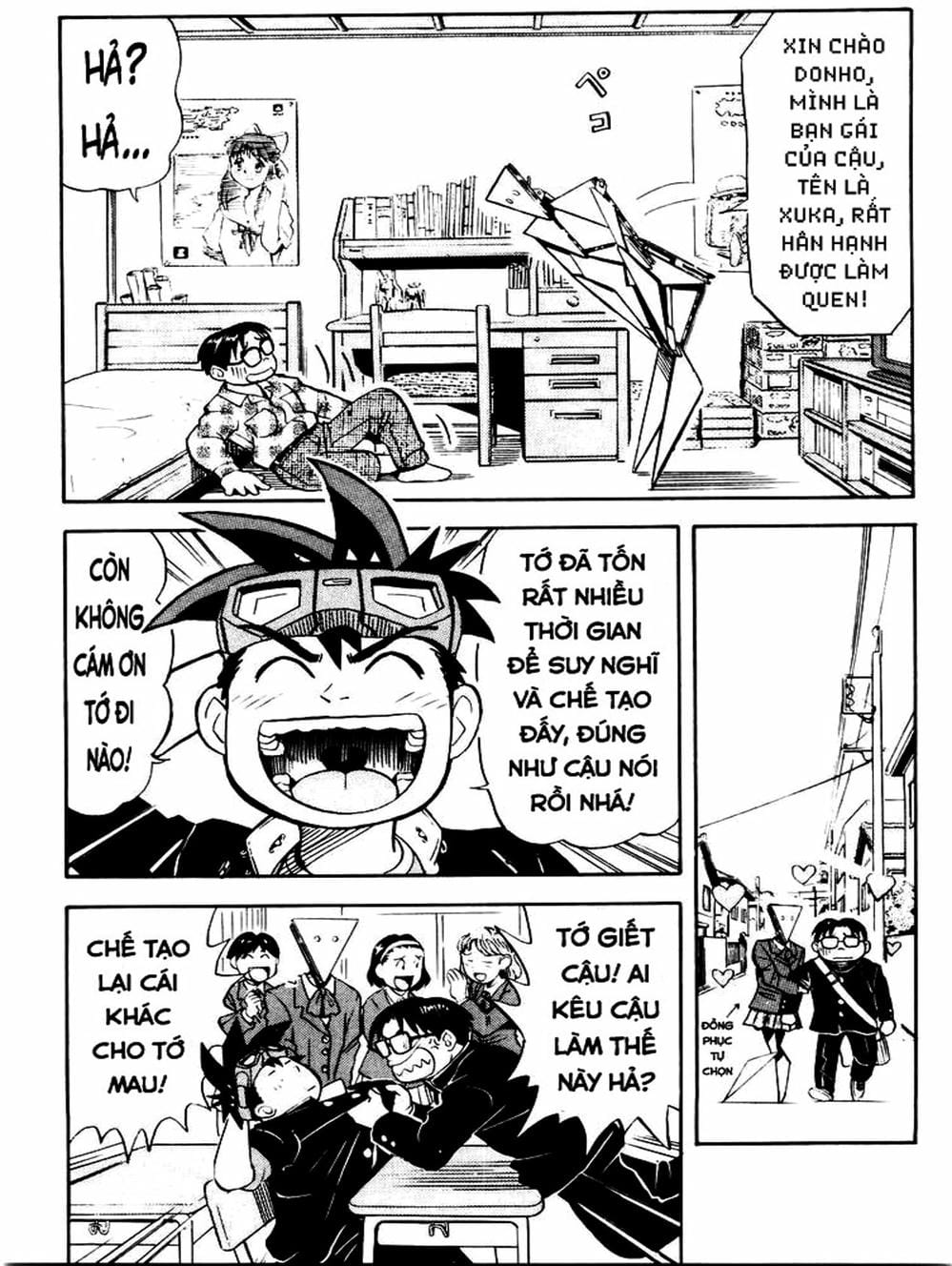 Truyện Tranh Vua Sáng Chế - Jibaku Kun trang 5