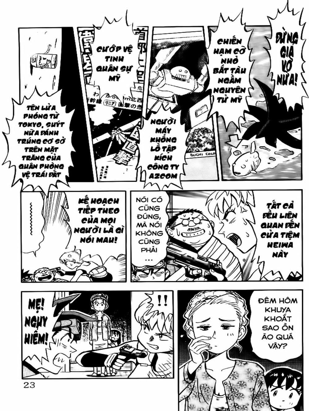 Truyện Tranh Vua Sáng Chế - Jibaku Kun trang 5