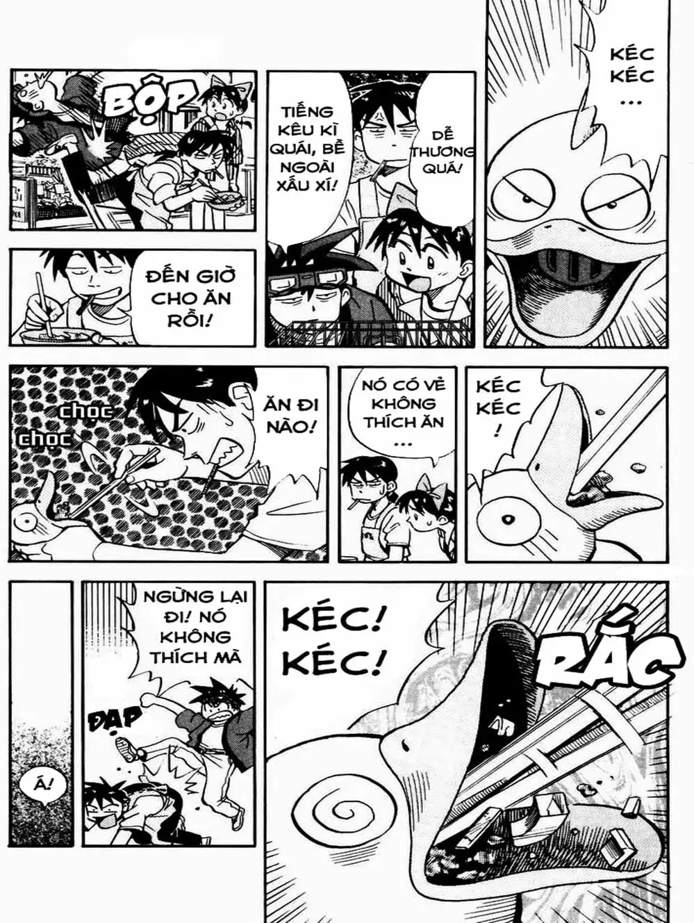 Truyện Tranh Vua Sáng Chế - Jibaku Kun trang 5