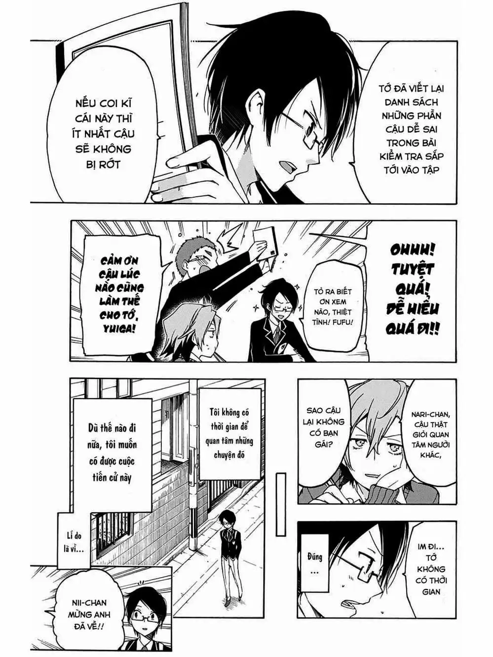 Truyện Tranh Chúng Mình Không Học Nổi - We Can’t Study trang 4