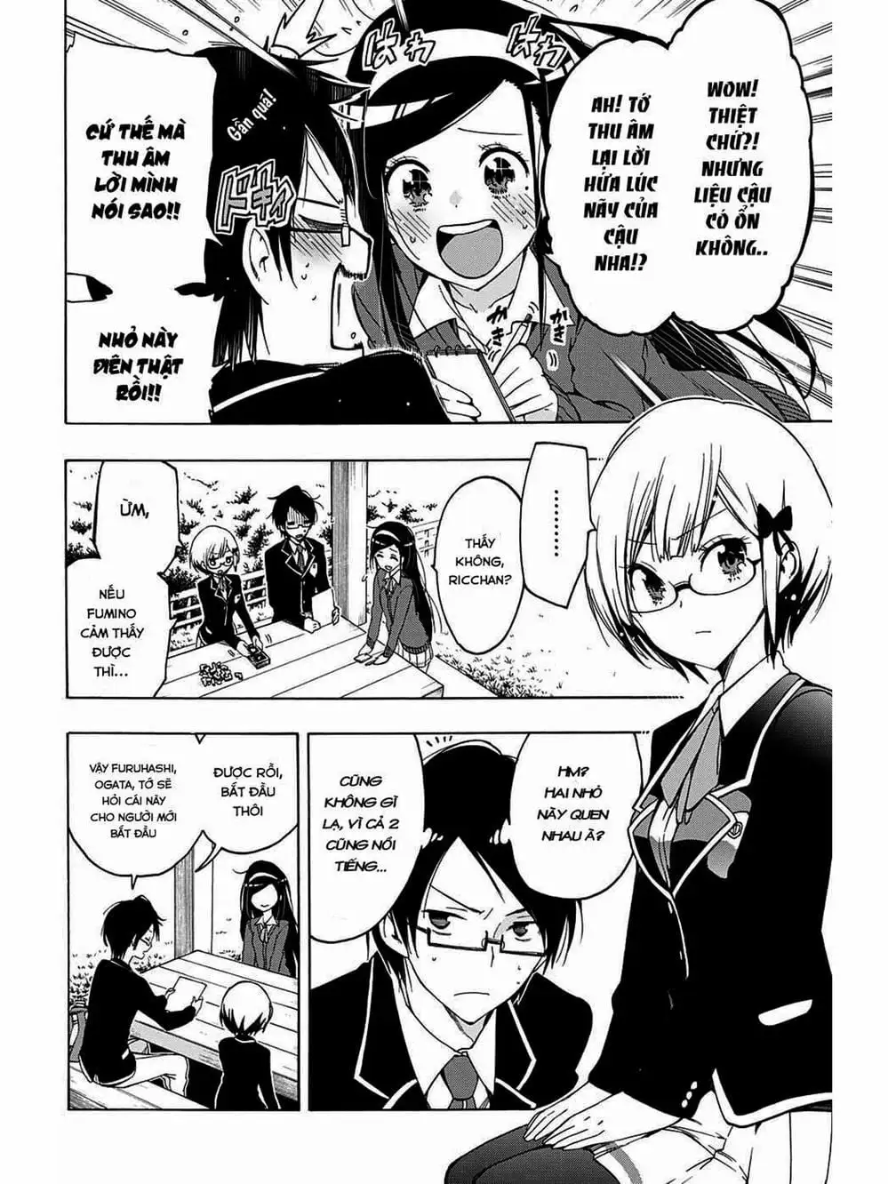 Truyện Tranh Chúng Mình Không Học Nổi - We Can’t Study trang 4