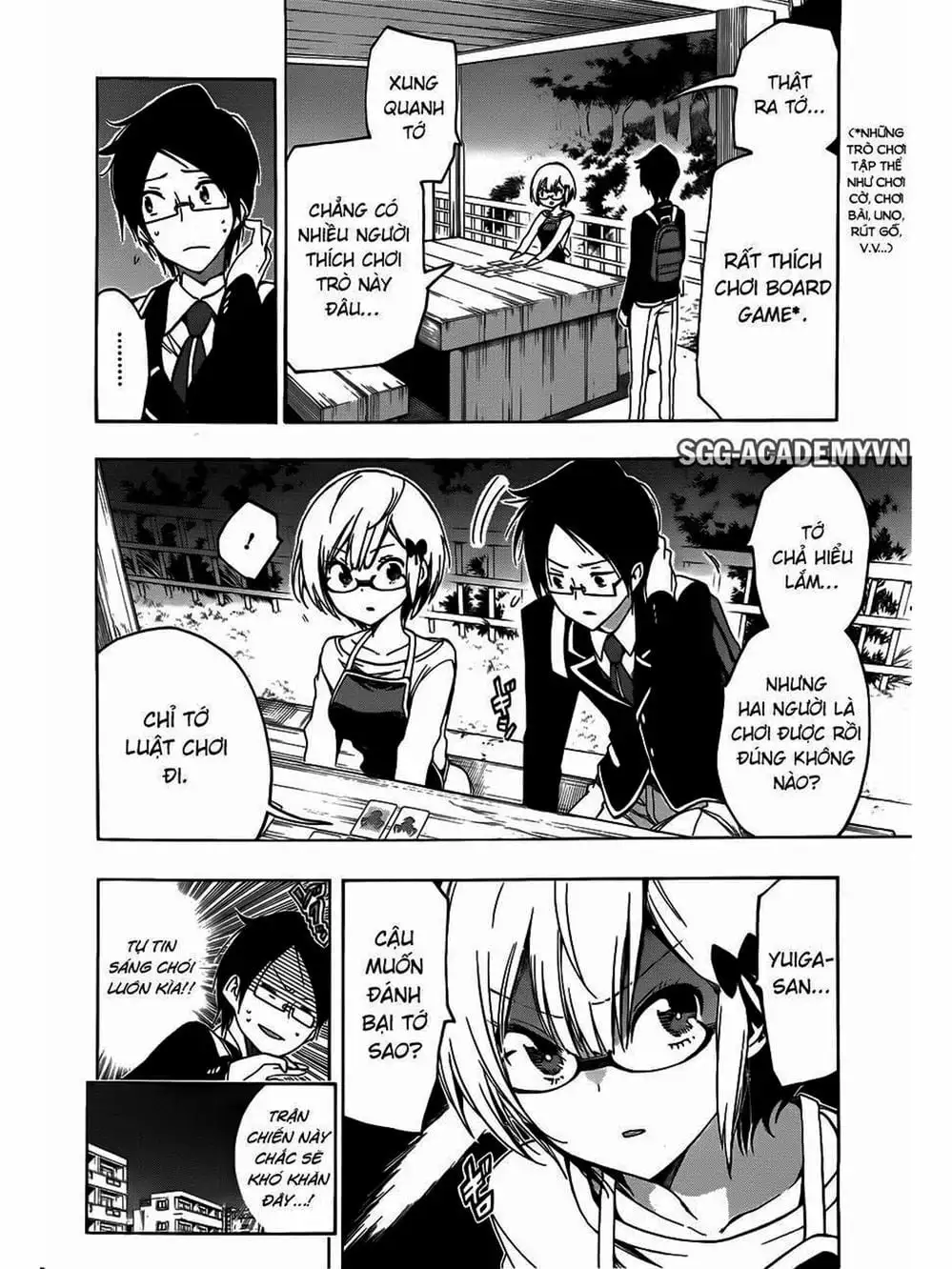 Truyện Tranh Chúng Mình Không Học Nổi - We Can’t Study trang 4